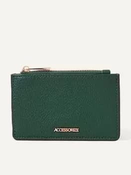 Accessorize Classic Cardholder, Green, Women