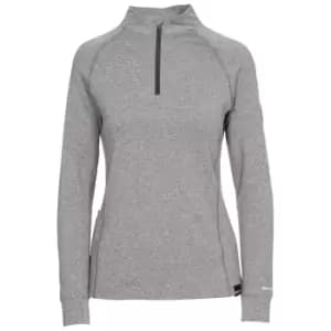 Trespass Womens/Ladies Briana Active Top (S) (Grey Marl)