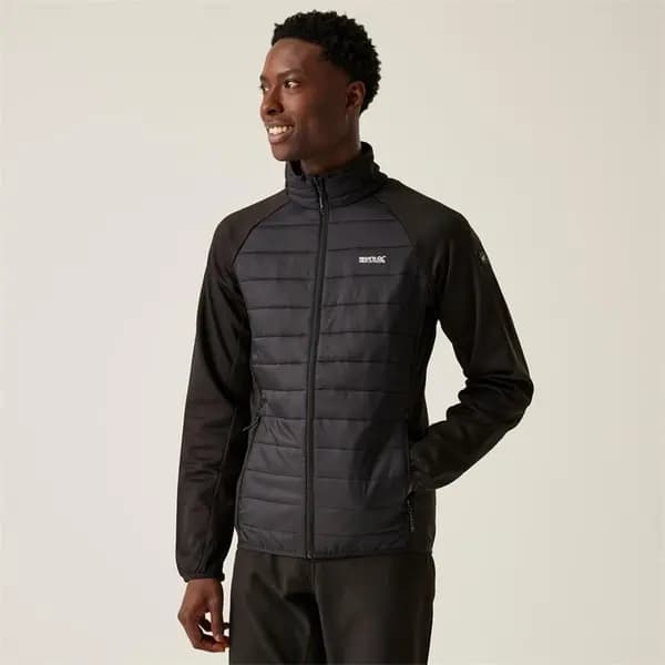 Regatta Clumber IV Hybrid Quilted Jacket - Black L