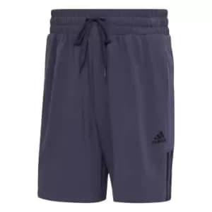 adidas AEROREADY Yoga Shorts Mens - Shadow Navy / Black
