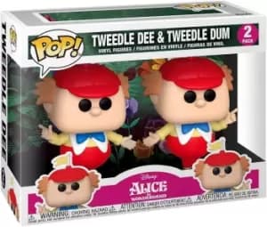Tweedle Dee and Dum (Disney: Alice In Wonderland) Funko Pop! Vinyl Figure 2-Pack