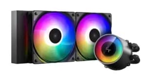 DeepCool Castle 240RGB V2 AIO 240mm Intel AMD CPU Liquid Cooler