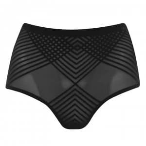 Nancy Ganz Body Perfection Waisted Brief - Black