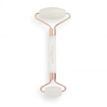 Revolution Skincare Jade Facial Roller - White