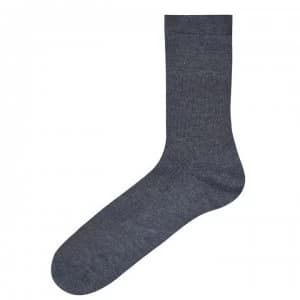 Jonathon Charles John Softop Socks Mens - Mid Grey