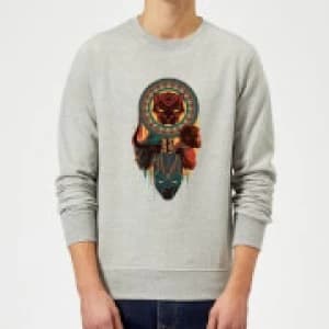 Black Panther Totem Sweatshirt - Grey - L