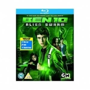 Ben 10 Alien Swarm Triple Play Bluray, DVD and Digital Copy