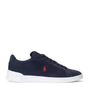 Polo Ralph Lauren Heritage Suede Court Shoes - Blue