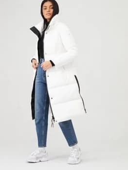 Tommy Hilfiger Pearl Down Coat - White