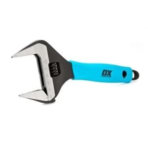 Ox Pro Adjustable Wrench Extra Wide Jaw 10 Inch/250mm
