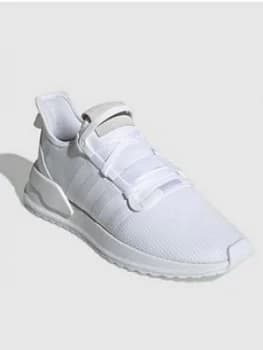 adidas Originals U Path Run - White/White, Size 12, Men
