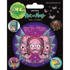 Rick and Morty - Psychedelic Visions Vinyl Sticker