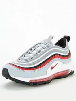 Nike Air Max 97 Junior Trainer - Grey Red