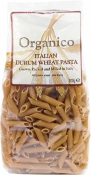Organico Wholewheat Penne Quills - 500g (Case of 12)