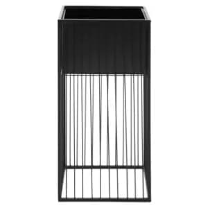 Olivia's Amaris Square Floor Standing Planter Black