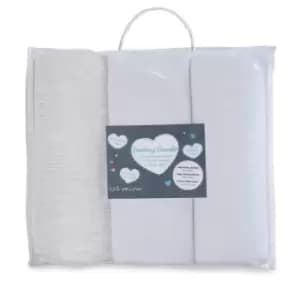 Clair De Lune Cotbed Starter Set White