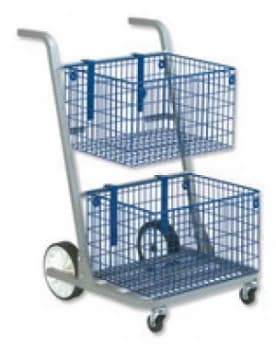 Verspak Major Mail Trolley Silver Mt2