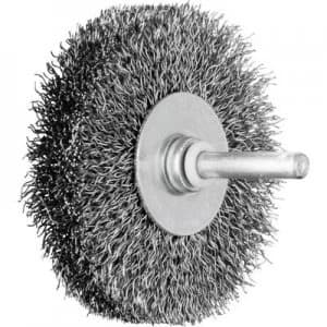 PFERD Round brush with shaft, ungezopft RBU 7015/6 ST 0.30 43105001 10 pc(s)