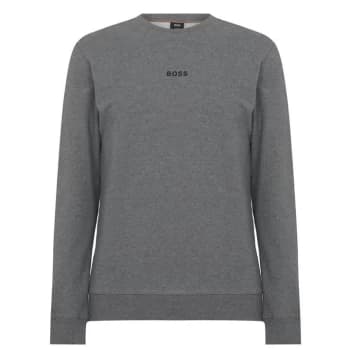 Hugo Boss Weevo 1 Crew Neck Sweatshirt Medium Grey Size M Men