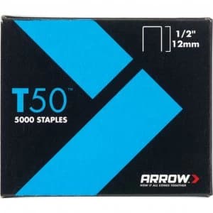 Arrow T50 Staples 12mm Pack of 5000