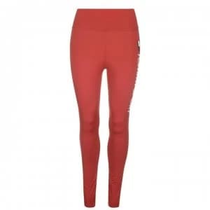 Tommy Sport High Waisted Leggings - Cardinal