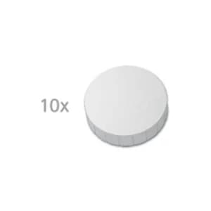 Maul Magnets 15mm - White (10 Pack)