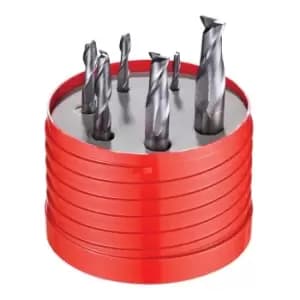 S991 Set 922 6-Pce Carbide Standard Slot Drill Set - TiAlN Coated
