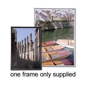 Photo Frame A4 with Styrene Front Silver 840734