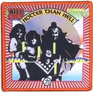 KISS - Hotter Than Hell Standard Patch
