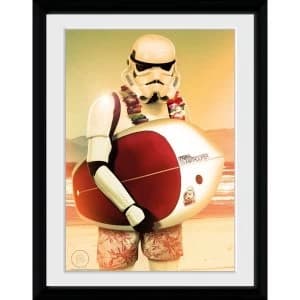 Original Stormtrooper Surf Collector Print
