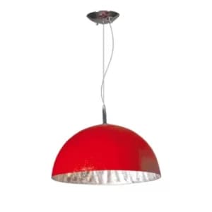 Moon Face Dome Pendant Ceiling Lights Red