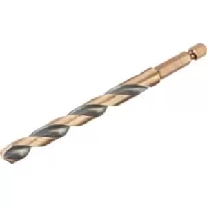 DEWALT Black and Gold Hex Impact HSS Drill Bit 9mm Pack of 1