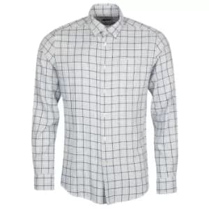 Barbour Sherwood Eco Tailored Shirt White Large