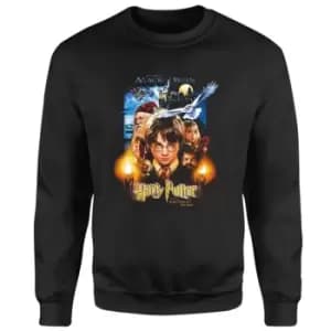Harry Potter The Sorcerer's Stone Sweatshirt - Black - L - Black