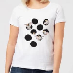 Dumbo Peekaboo Womens T-Shirt - White - 3XL