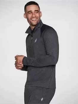 Skechers Ultra Go Jacket, Dark Grey, Size L, Men