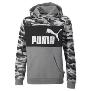 Puma Camo Hoodie Junior - Black
