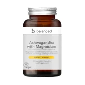 Balanced Ashwagandha Bottle 30 capsule