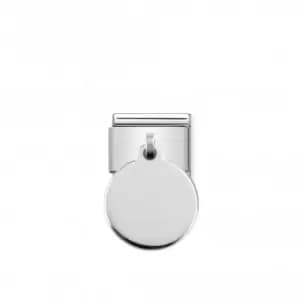 Nomination Composable Classic Charm Plates Silver Round Link 331801/01