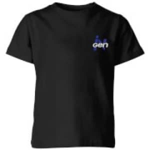 Jurassic Park InGen Pocket Kids T-Shirt - Black - 11-12 Years