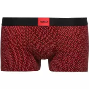 Hugo AOP Boxer Shorts - Red