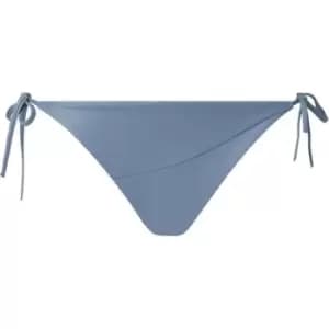 Calvin Klein Side String Tie Bikini Bottoms - Blue