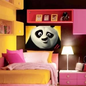 4570CO-11 Multicolor Decorative Canvas Painting