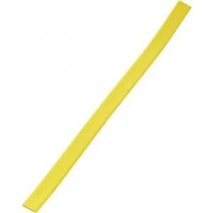 Heatshrink wo adhesive Yellow 18mm Shrinkage31 Sold by the metre