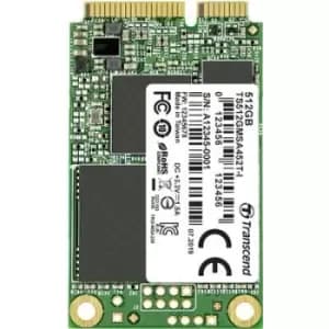 Transcend MSA452T-I 512GB Internal mSATA SSD SATA 6 Gbps Retail TS512GMSA452T-I