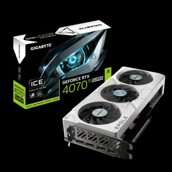 Gigabyte GeForce RTX 4070Ti SUPER EAGLE OC ICE 16GB Graphics Card