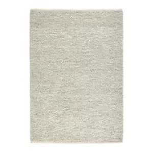 La Playa Textured Rug in Silver - 120x170 cm