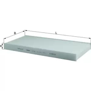 Pollen Air Filter (Standard) La78 70319204 By Mahle Original