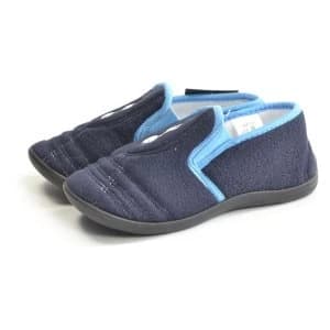 Spurs Childrens Goal Heel Slippers Navy UK kids size 12/13