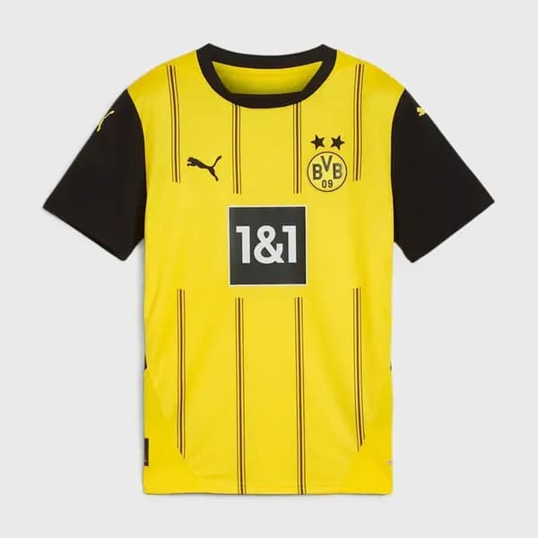 Puma Borussia Dortmund Home Shirt 2024 2025 Adults Domestic Replica Shirts S Yellow 36732013350